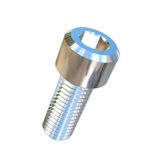 Titanium 1/4-28 X 5/8 UNR Socket Head Allied Titanium Machine Screw